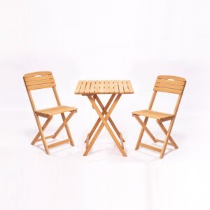 Set de Mesa y Sillas de Jardin Marron