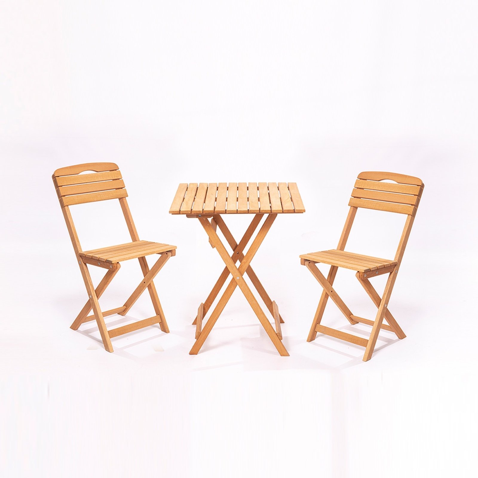 Set de Mesa y Sillas de Jardin Marron